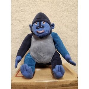Kohls Cares World of Eric Carle 12" Blue Gorilla Stuffed Plush Embroidered Eyes